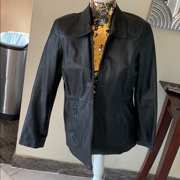 Style & Co. Jackets & Coats Style And Co Leather Jacket Poshmark